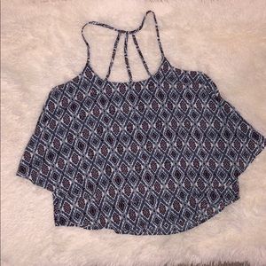 Miss Me top with rhinestone embellishments